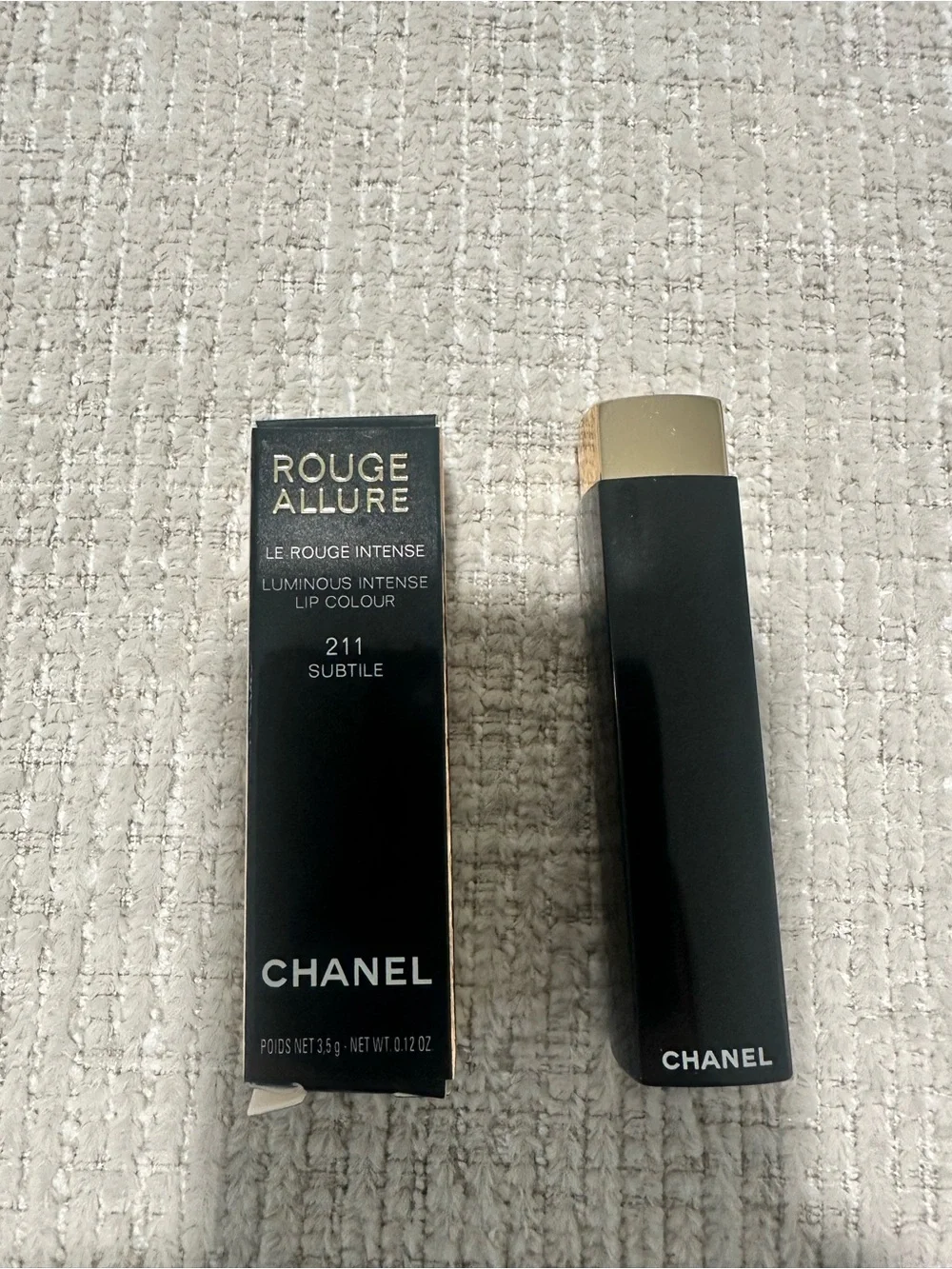 CHANEL Rouge Allure Lipstick - Warm Rose Brick (211 Subtile)